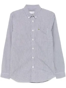 Lacoste: Чёрная рубашка 