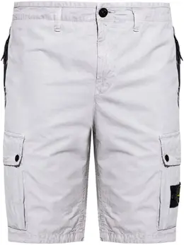 Stone Island: Хлопковые шорты 