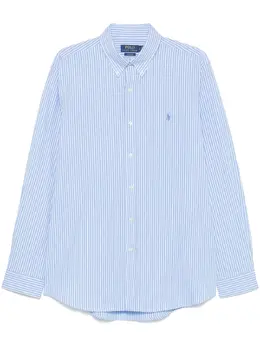 Polo Ralph Lauren: Голубая рубашка 