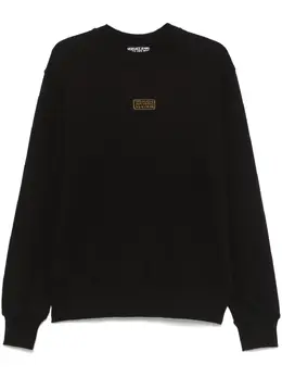 Versace Jeans Couture: Чёрный свитшот 