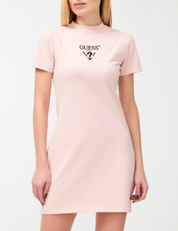 GUESS: Розовое платье 