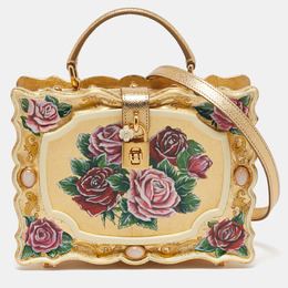Dolce & Gabbana: Красная сумка на руку  Dolce Box