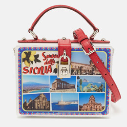 Dolce & Gabbana: Белая сумка на руку  Dolce Box