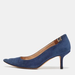 Tory Burch: Голубые туфли 