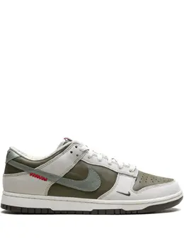 Nike: Зелёные кроссовки  Dunk Low Retro