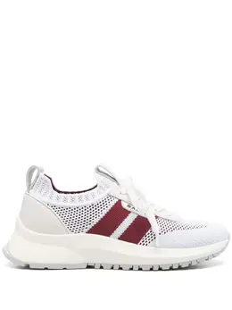 Bally: Белые кроссовки 