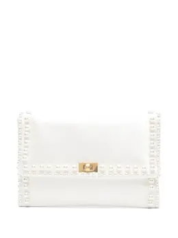 Anya Hindmarch: Белый клатч 