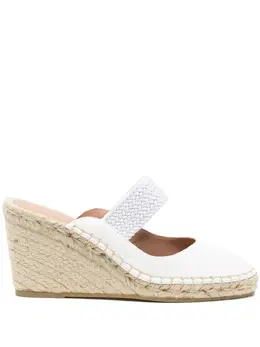 Malone Souliers: Белые сабо 