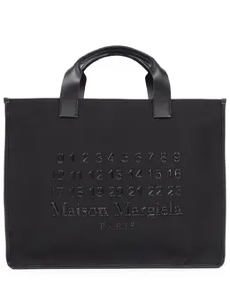 Maison Margiela: Чёрная сумка-шоппер 