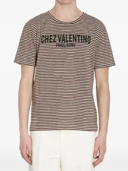 Valentino Garavani: Коричневая футболка 