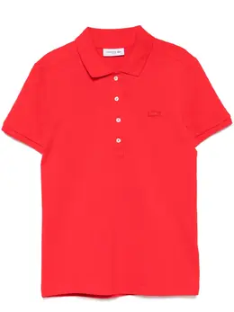 Lacoste: Красное поло 