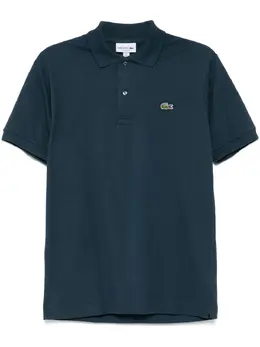 Lacoste: Синее поло 