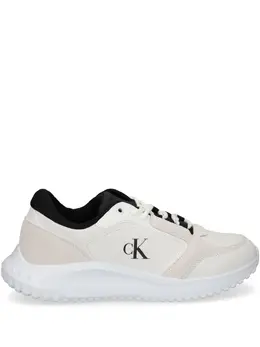 Calvin Klein Jeans: Белые кроссовки 