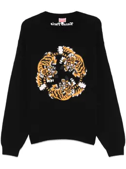 Kenzo: Чёрный свитер 