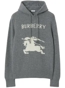 Burberry: Толстовка с капюшоном 