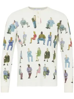 JW Anderson: Хлопковый свитер 