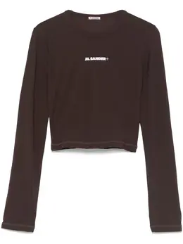 Jil Sander: Футболка с принтом 