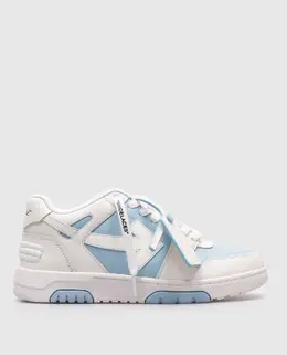 Off-White: Блакитні кросівки  Out of Office