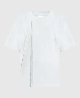 Maison Margiela MM6: Блакитні футболки 