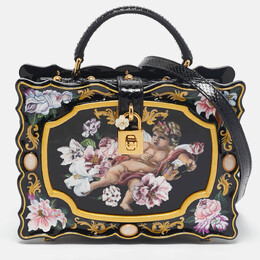 Dolce & Gabbana: Чёрная сумка на руку  Dolce Box