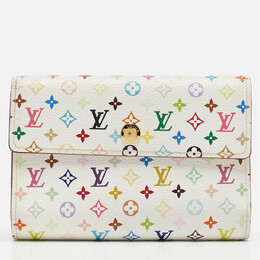 Louis Vuitton: Белый кошелёк 
