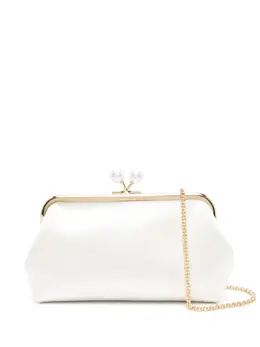 Anya Hindmarch: Белый клатч 