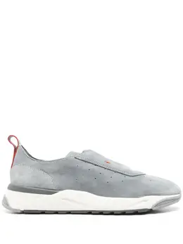Santoni: Светлые кроссовки 