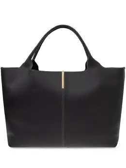 Tod's: Чёрная сумка-шоппер 