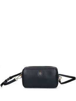 Tommy Hilfiger: Синяя сумка через плечо  TH