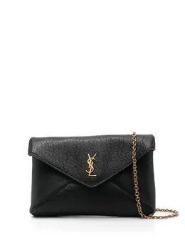 Saint Laurent: Чёрный клатч 