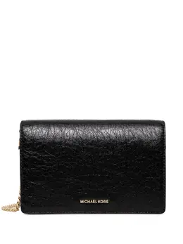 Michael Michael Kors: Чёрная сумка через плечо 
