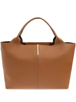 Tod's: Коричневая сумка-шоппер 