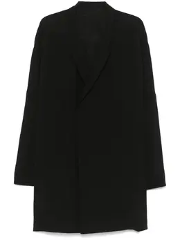 Rick Owens: Чёрное пальто 