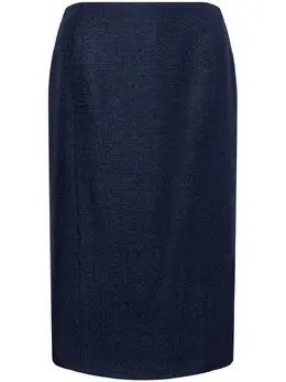 Alberta Ferretti: Голубая юбка 