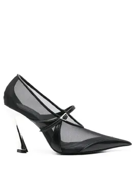 Mugler: Чёрные туфли 