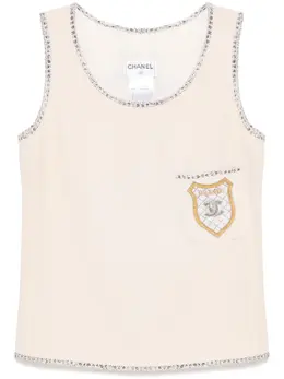 CHANEL Pre-Owned: Топ без рукава 