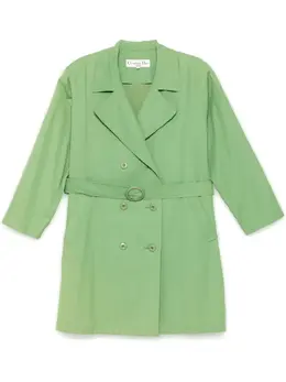 Christian Dior Pre-Owned: Двубортное пальто 