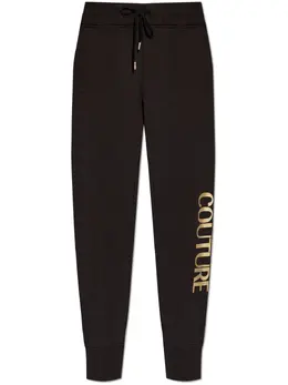 Versace Jeans Couture: Чёрные брюки 