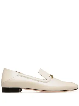 Bally: Белые балетки 