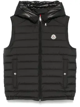 Moncler: Чёрный жилет 