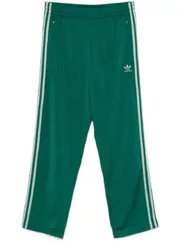adidas: Зелёные брюки  Adicolor