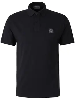 Stone Island: Синее поло  Compass