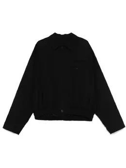 Jacquemus: Чёрная куртка 