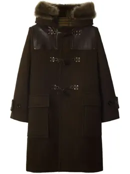 Burberry: Пальто из шерсти 