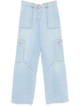 Elisabetta Franchi: Светлые джинсы 