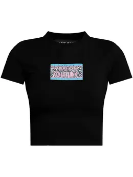 Versace Jeans Couture: Чёрная футболка 