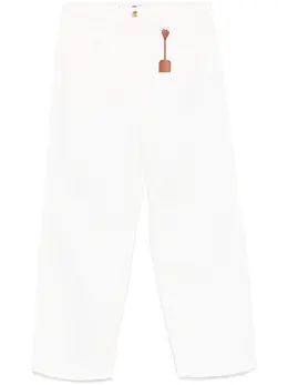Elisabetta Franchi: Белые джинсы 