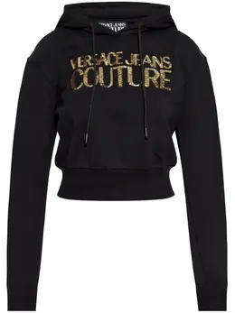 Versace Jeans Couture: Толстовка с блёстками 