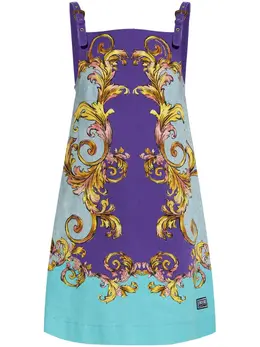 Versace Jeans Couture: Фиолетовое платье 