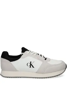 Calvin Klein Jeans: Белые кроссовки 